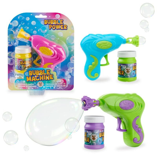 Seifenblasen-Pistole inkl. 45 ml Flüssigkeit
