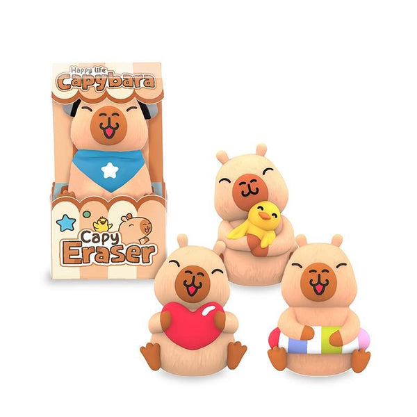 CP LO-6 Radierer „Happy Life“ Capybara