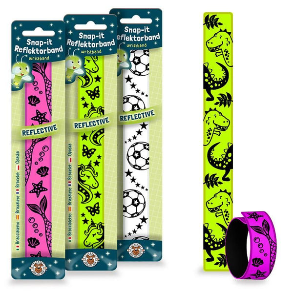 CLASS-6 reflektierendes Snap-Armband