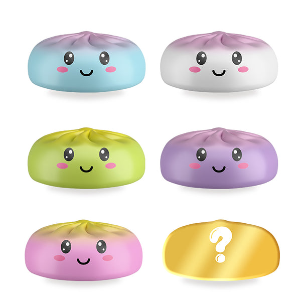 Trendhaus Rainbow Squeeze Soft-Dumpling Ø 6 cm – Surprise Edition