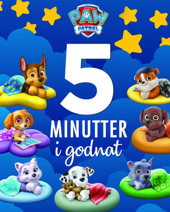 Fem minutter i godnat - PAW Patrol - Børnebog