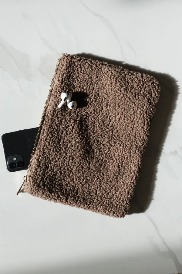 Lukkily Pouch Maxi Teddy stone - Multifunktionale Clutch - Makimo - Smart Kids