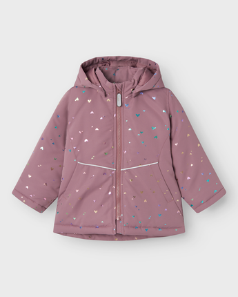 Nmfmaxi Jacket Glitter Foil