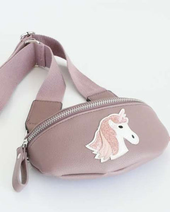 k:s me - Tasche Sidebag Einhorn - Sorbet Uni Brombeer