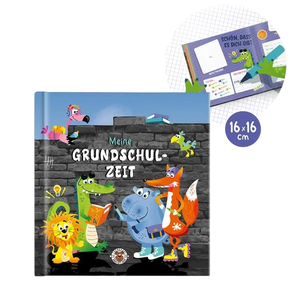 ABC-5 Freundebuch - Erinnerungsbuch für die Grundschulzeit