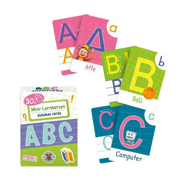 ABC-5 Lernkarten-Set Buchstaben – 30 Karten zum Lesen- & Schreibenlernen