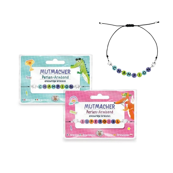 ABC-5 Perlen-Armband Mutmacher