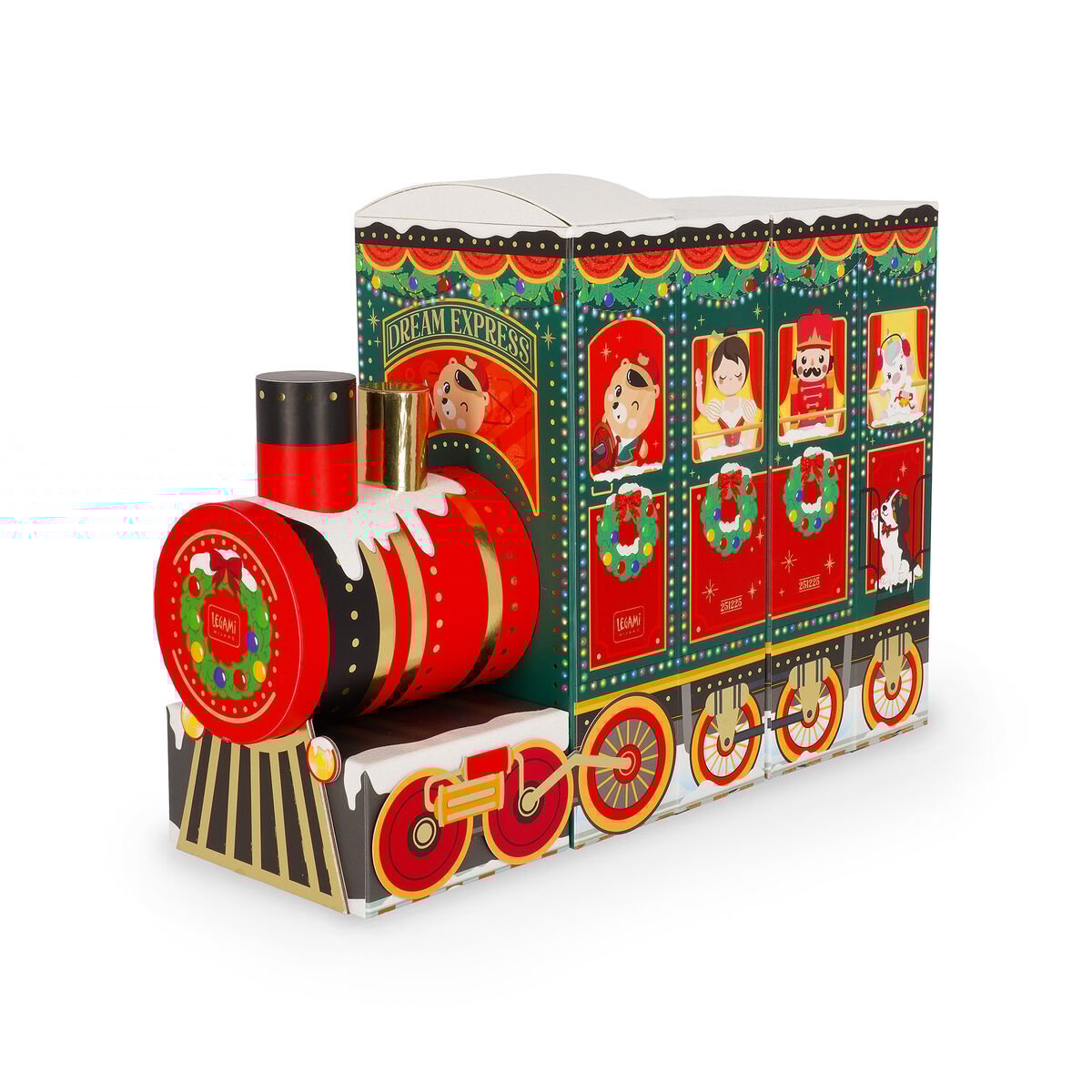 LEGAMI Dream Express Adventskalender - Christmas Countdown - Makimo - Smart Kids