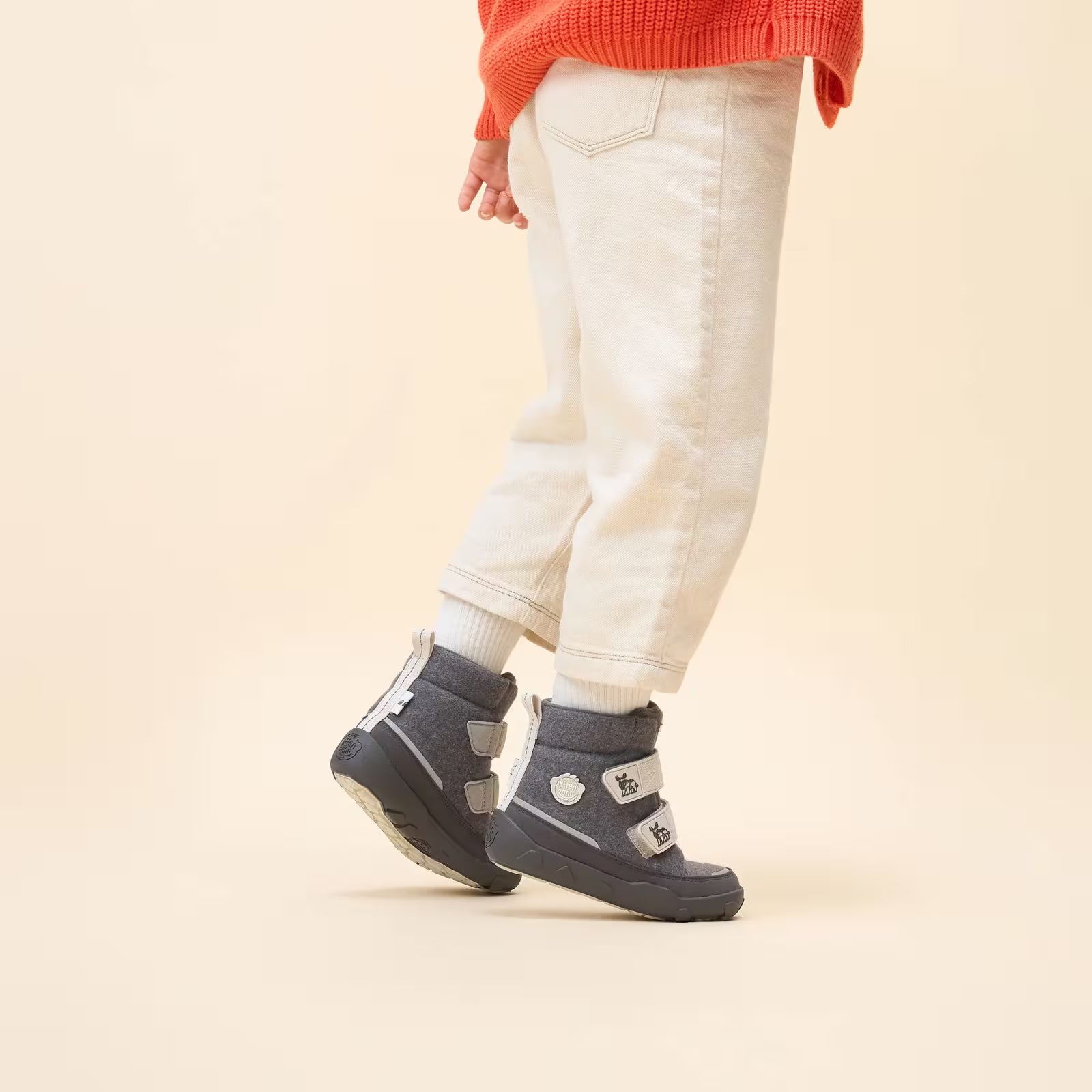 Affenzahn Winterstiefel Wolle Comfy - Nashorn - Makimo - Smart Kids