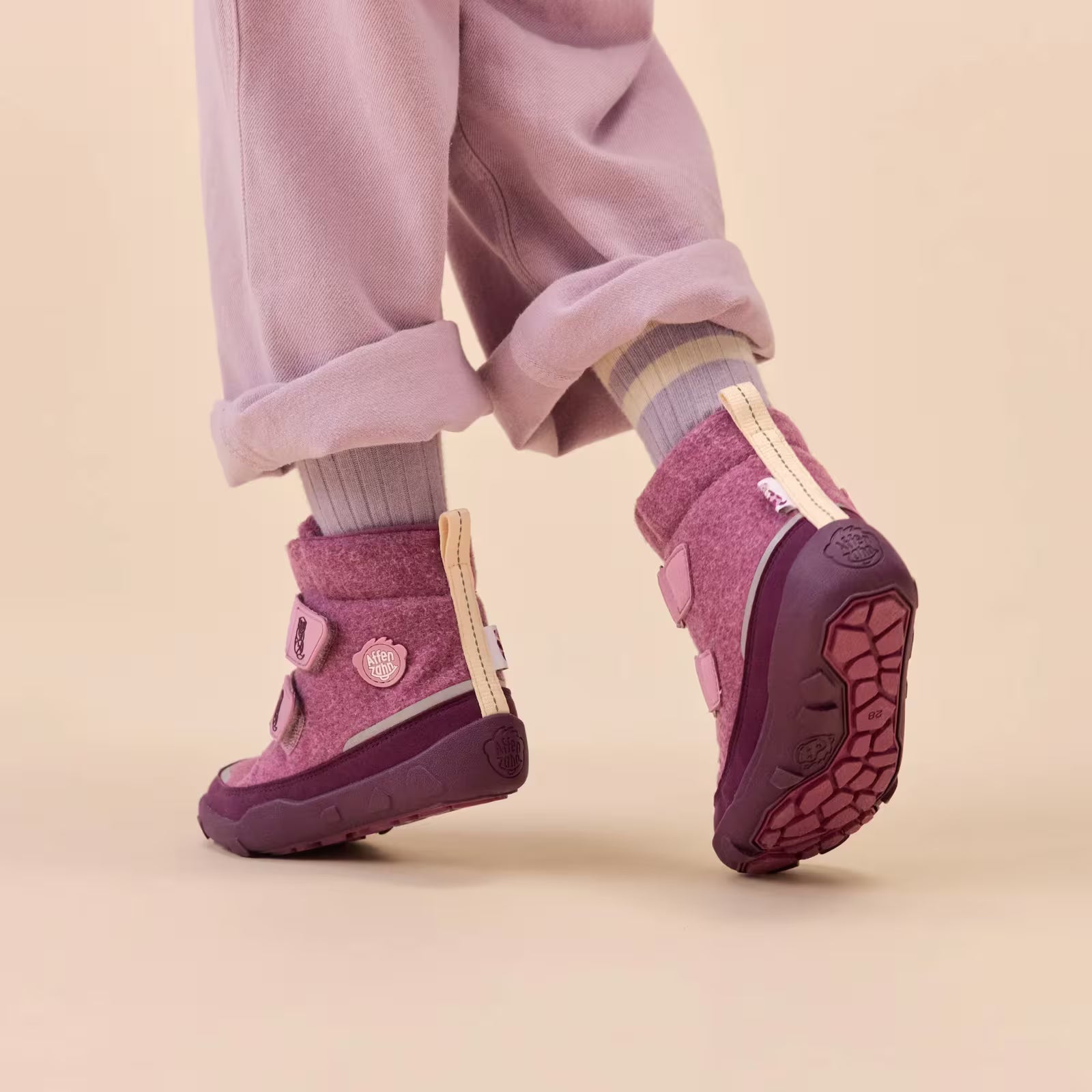 Affenzahn Winterstiefel Wolle Comfy - Otter - Makimo - Smart Kids