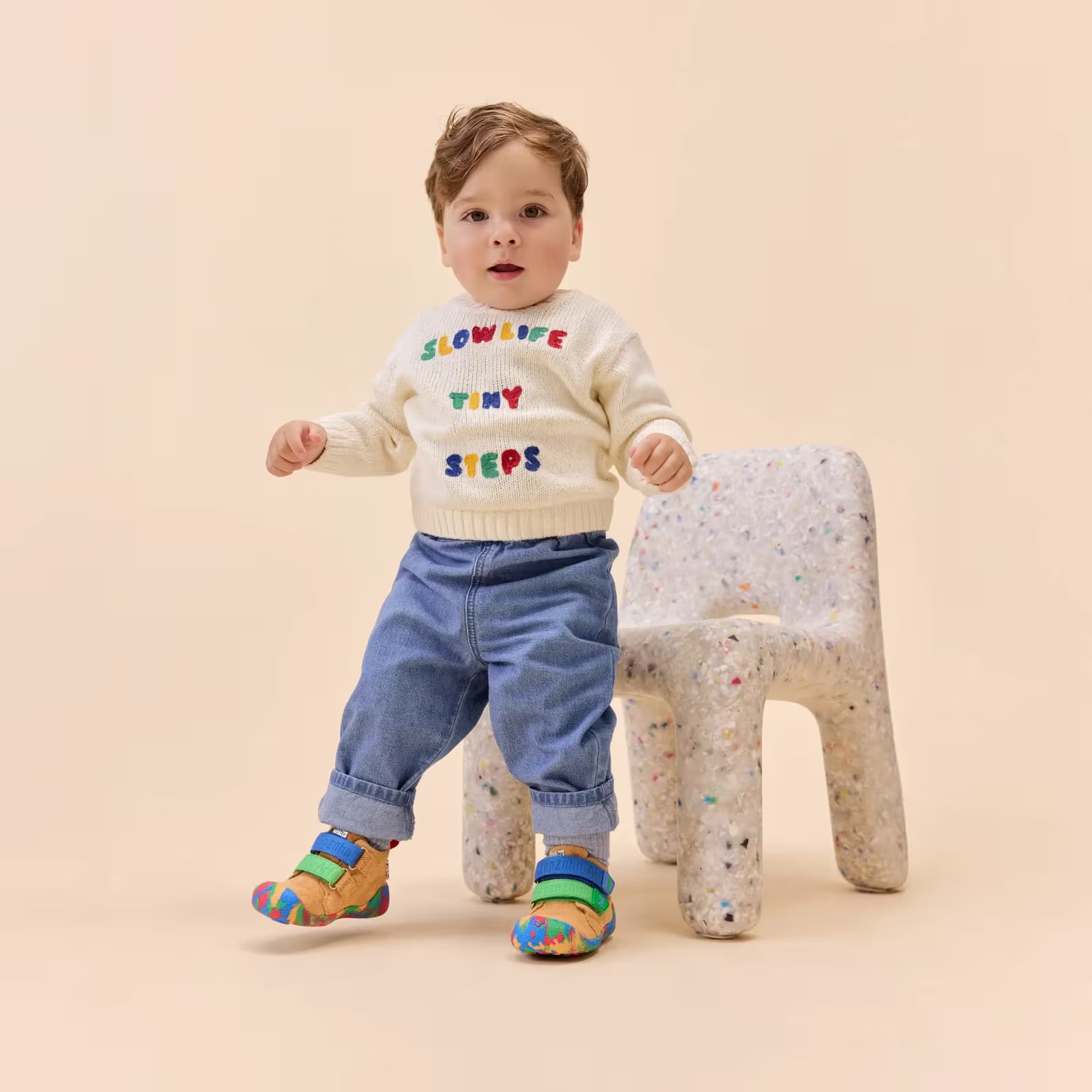 Affenzahn Lauflerner Übergangsschuh Leder Talky - Affenzahn 10 Jahre - Makimo - Smart Kids