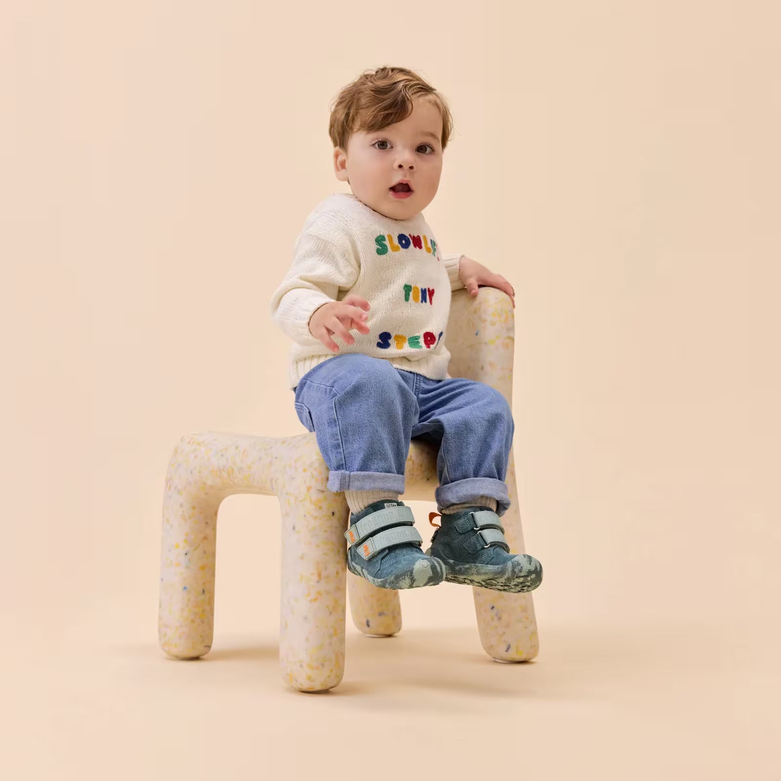 Affenzahn Lauflerner Übergangsschuh Leder Talky - Hase - Makimo - Smart Kids