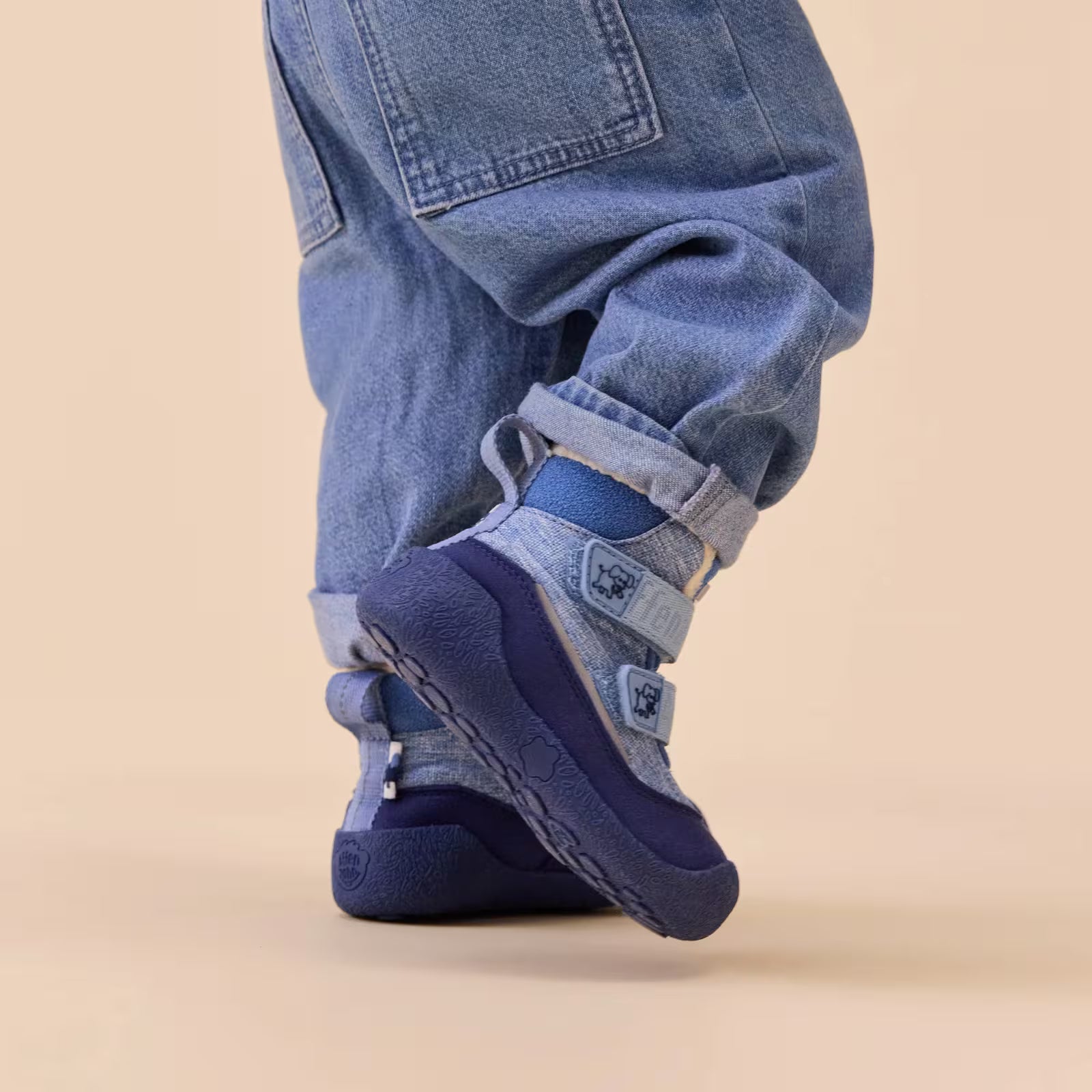 Affenzahn Lauflerner Winterstiefel Vegan Snuggy - Elefant - Makimo - Smart Kids