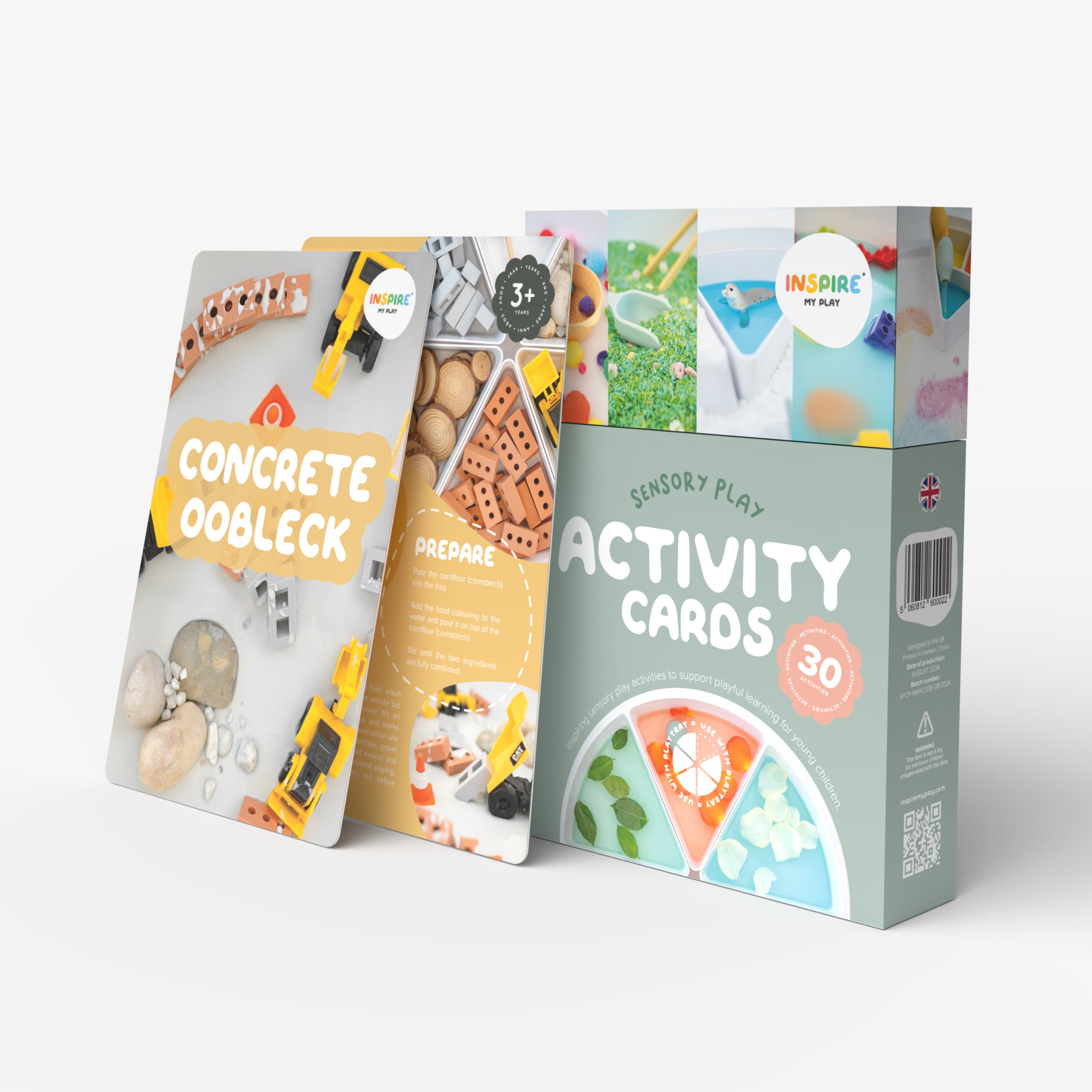 INSPIRE MY PLAY - Sensorikspielzeug - Activity Cards (Spielideen für sensorisches Spielen)