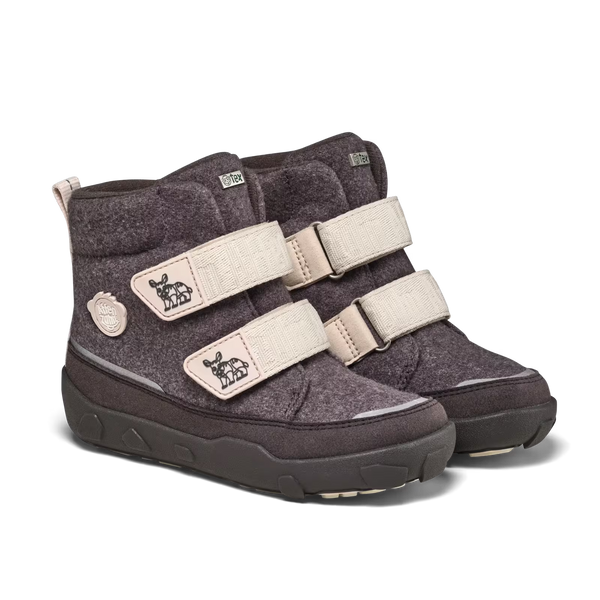Affenzahn Winterstiefel Wolle Comfy - Nashorn - Makimo - Smart Kids