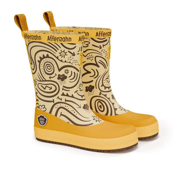 Affenzahn Kinder Gummistiefel - Plashy Tiger