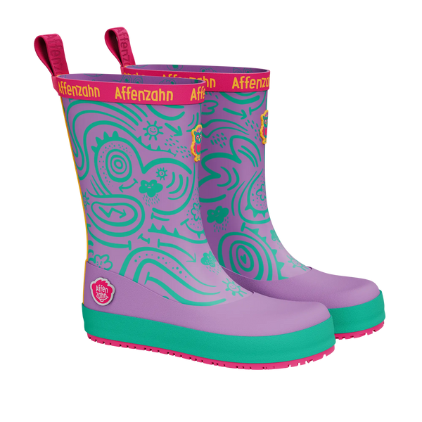 Affenzahn Kinder Gummistiefel - Plashy Eule