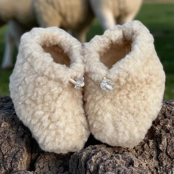 Baby Booties "MIMI" Sand Brown Ultra Light - Weiche Baby Schühchen - Makimo - Smart Kids