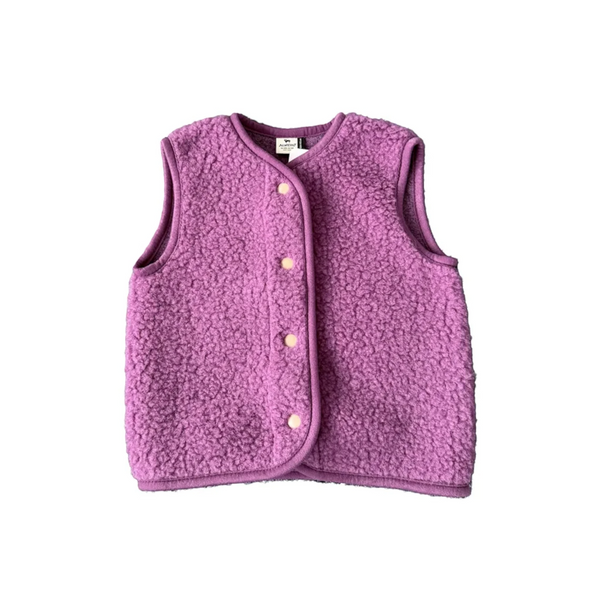 Alwero Weste "TYB" Junior - Leichte Kinderweste mit Druckknöpfen - Makimo - Smart Kids