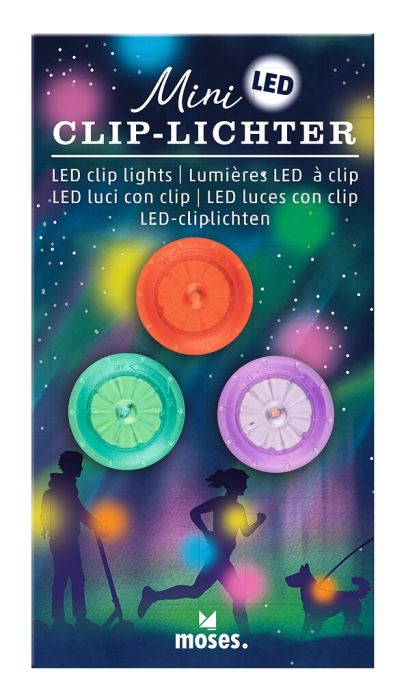 Moses - LED-Clip-Licht 3er Set 🔦✨