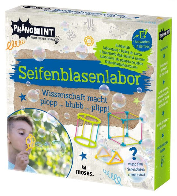 PhänoMINT Seifenblasenlabor – Experimentierset für Kinder