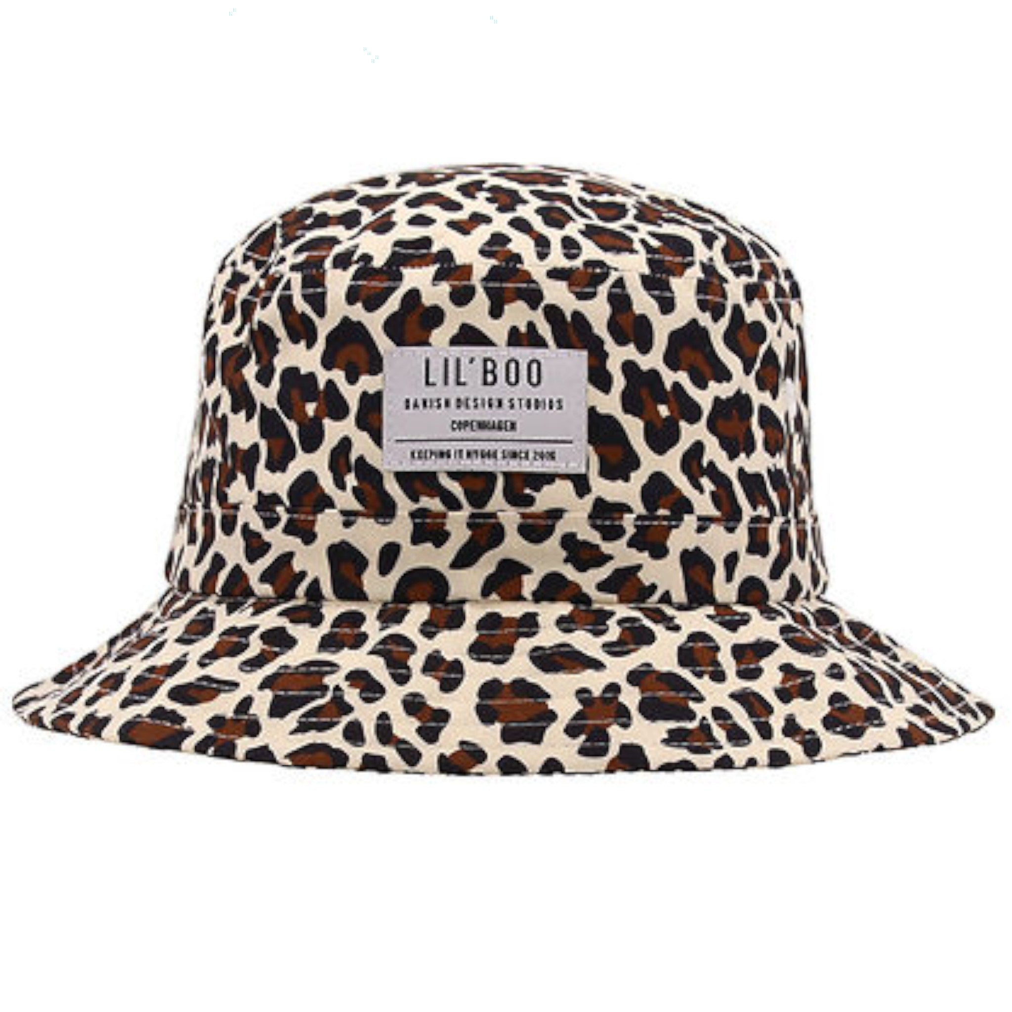 Lil'Boo Copenhagen Bucket Hat Leopard (Bio-Baumwolle)