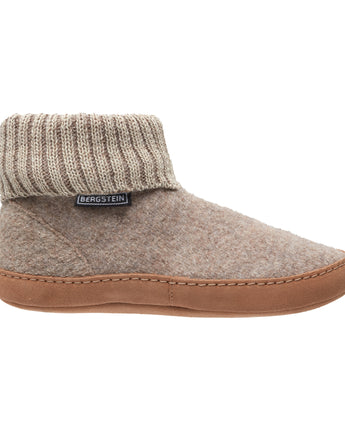 Bergstein Cozy Lux Kinder-Hausschuhe in Beige