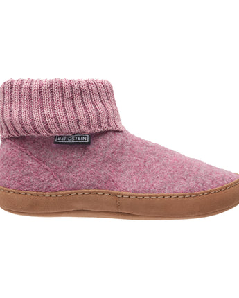 Bergstein Cozy Lux Kinder-Hausschuhe in Pink