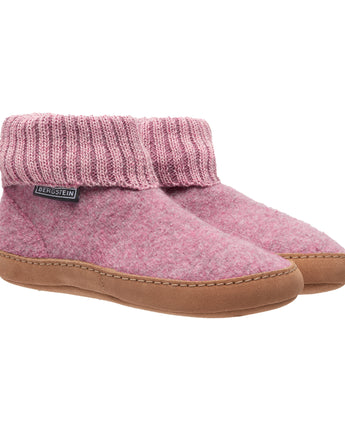 Bergstein Cozy Lux Kinder-Hausschuhe in Pink