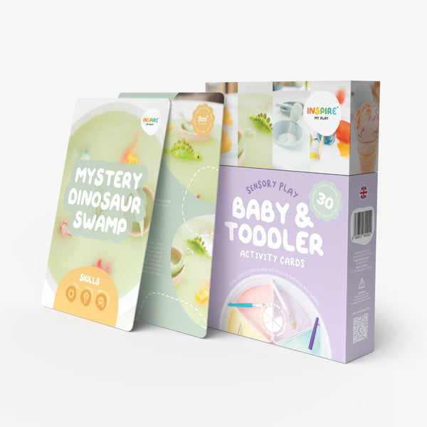 INSPIRE MY PLAY - Sensorikspielzeug - Baby Activity Cards (Spielideen für sensorisches Spielen)