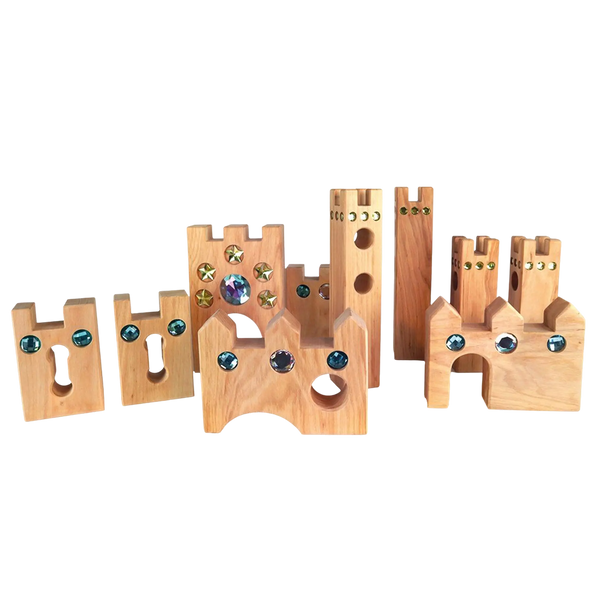 Bauspiel Kleines Märchenschloss (10 Teile)