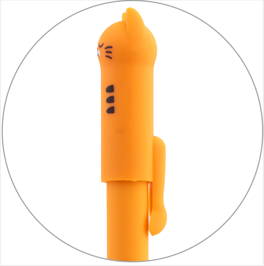 Happy Color - Animal Collection Uszaki - Ører - Erasable Gel Pen