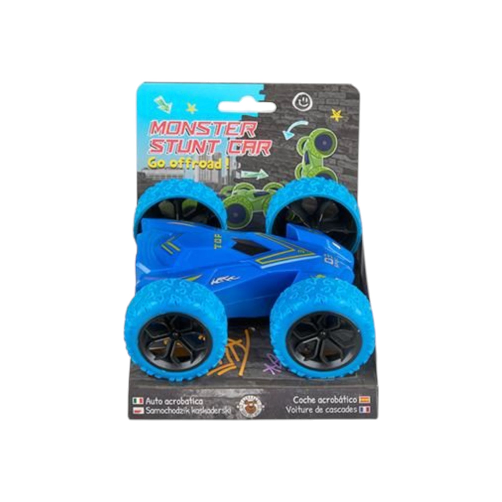 SPEED Stunt-Auto mit Überschlag-Funktion - Monster Stunt-Car - Makimo - Smart Kids