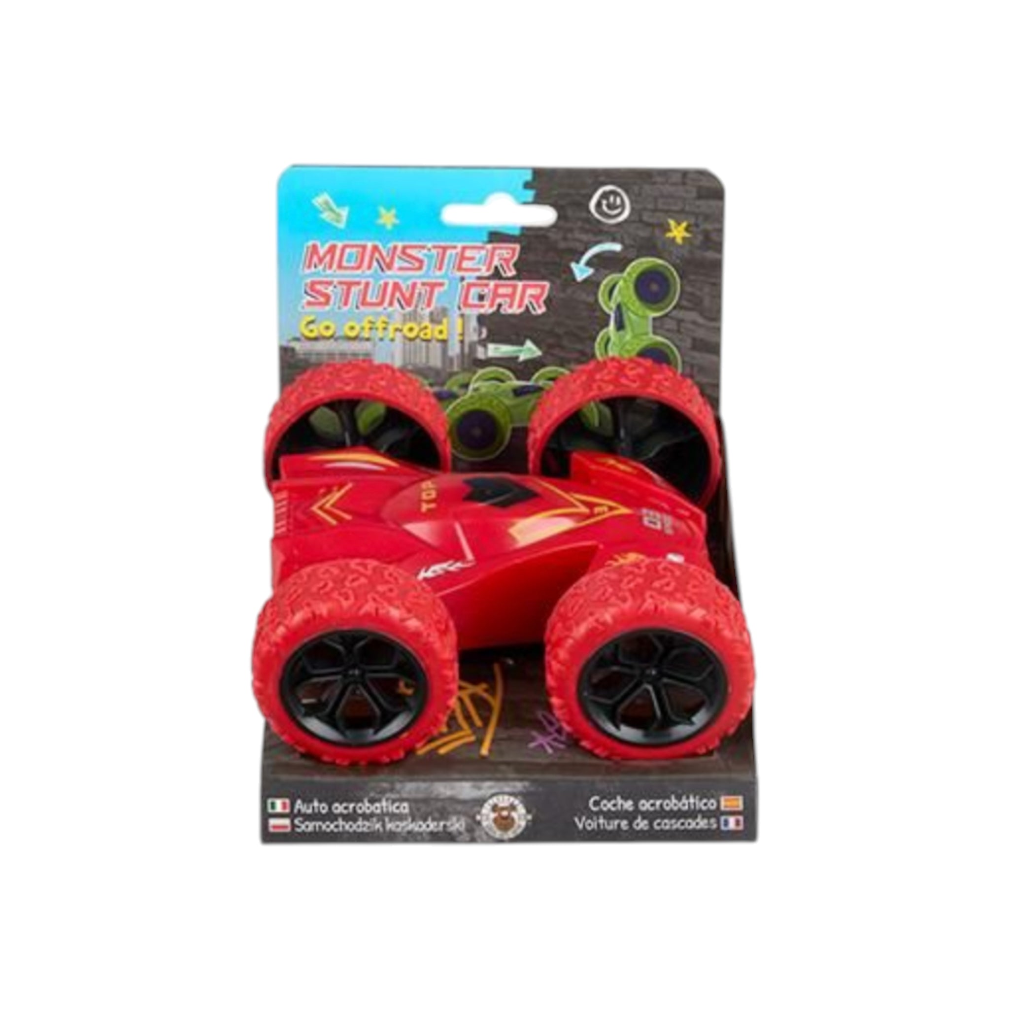 SPEED Stunt-Auto mit Überschlag-Funktion - Monster Stunt-Car - Makimo - Smart Kids