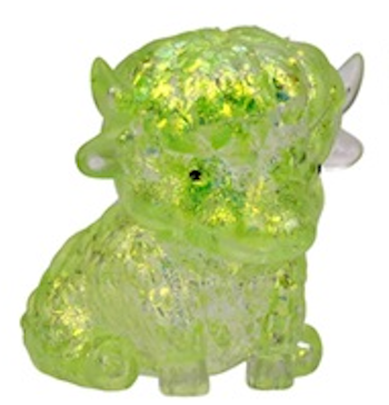 Fun Trading - Stretchy Glitzer Hochlandrind – Fidget Toy 🐮✨