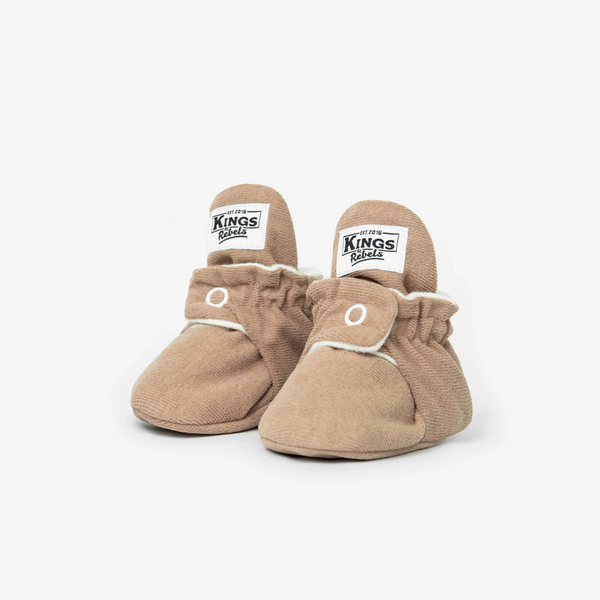 Kings & Rebels Gamuza Classic Babyschuhe - Café Braun - Makimo - Smart Kids