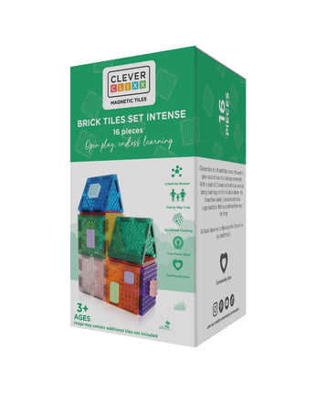 Cleverclixx - Brick Tiles Intense Pack - 16-teiliges Set