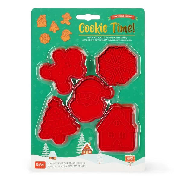 LEGAMI 5er-Set Plätzchenformen – Cookie Time! - Makimo - Smart Kids