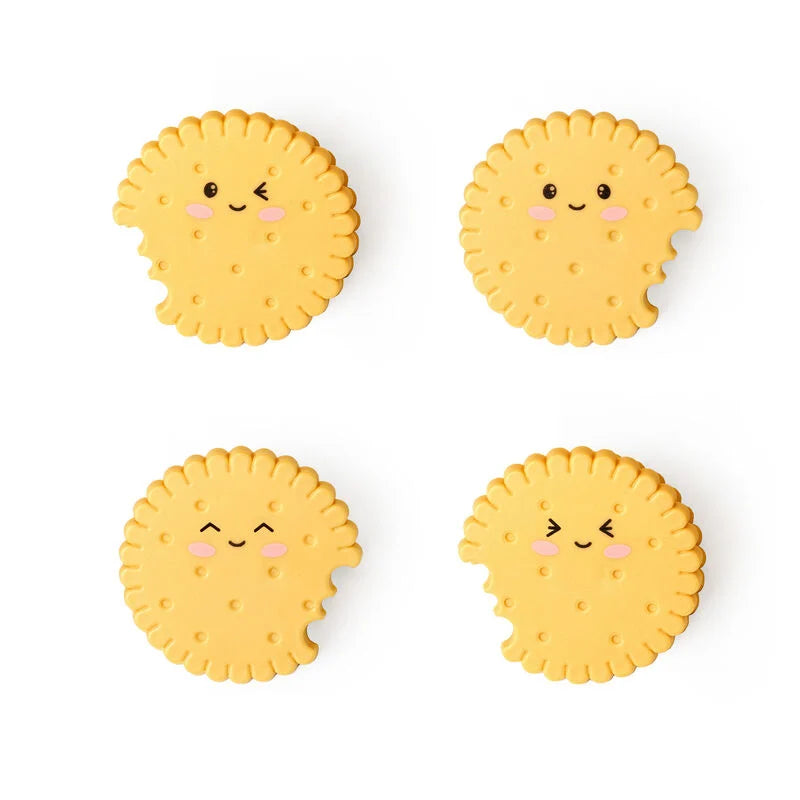 LEGAMI Set mit 4 Verschlussklammern - "Cookie"