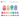 CONNETIX 40-teiliges magnetisches pastel Geometrie-Set