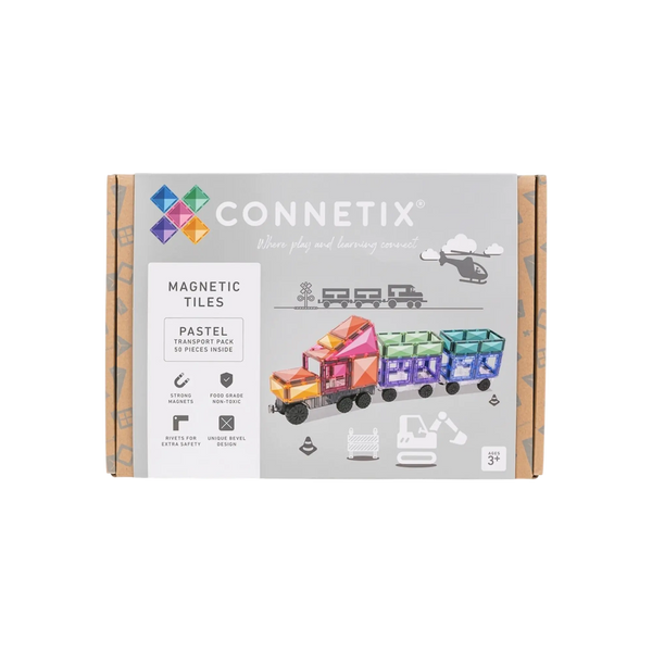 CONNETIX Pastel Transport Pack 50-teiliges Set