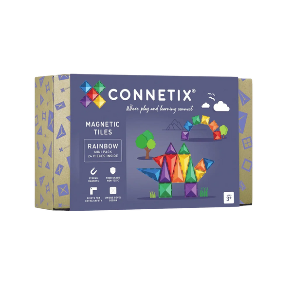 CONNETIX Regenbogen-Minipaket - 24-teiliges Set