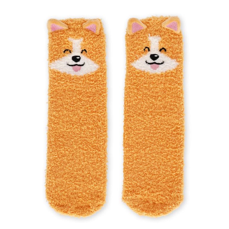 Legami – It’s a Match! – Rutschfeste Socken für Erwachsene Corgi - Makimo - Smart Kids