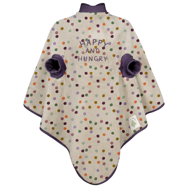 Little Casimir "Boo" Frottee Waterproof Lätzchen - Mitwachsend und Wasserdicht - Confetti