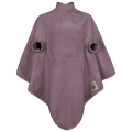 Little Casimir "Boo" Frottee Waterproof Lätzchen - Mitwachsend und Wasserdicht - Cool Mauve