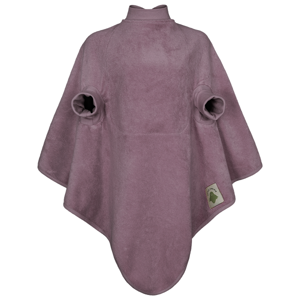 Little Casimir "Boo" Frottee Waterproof Lätzchen - Mitwachsend und Wasserdicht - Cool Mauve