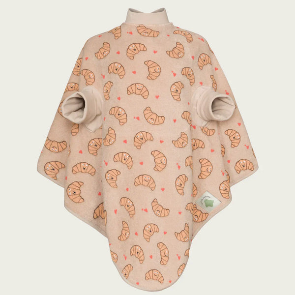 Little Casimir "Boo" Frottee Waterproof Lätzchen - Mitwachsend und Wasserdicht - Croissant - Makimo - Smart Kids
