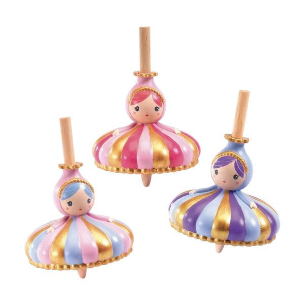 Djeco Kreisel Prinzessin Goldeffekt ab 3J - Makimo - Smart Kids