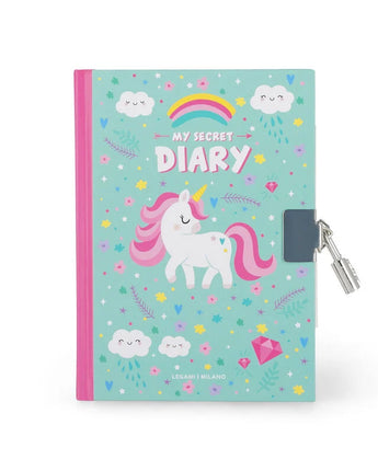 LEGAMI Geheimtagebuch mit Schloss - My Secret Diary - Einhorn