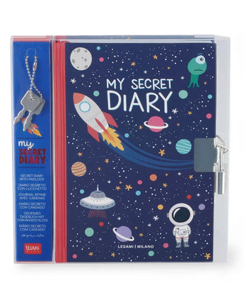 LEGAMI Geheimtagebuch mit Schloss - My Secret Diary - Space